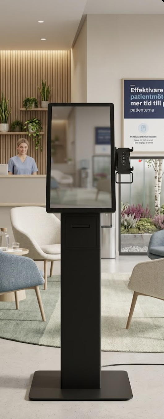 Entry floor model kiosk
