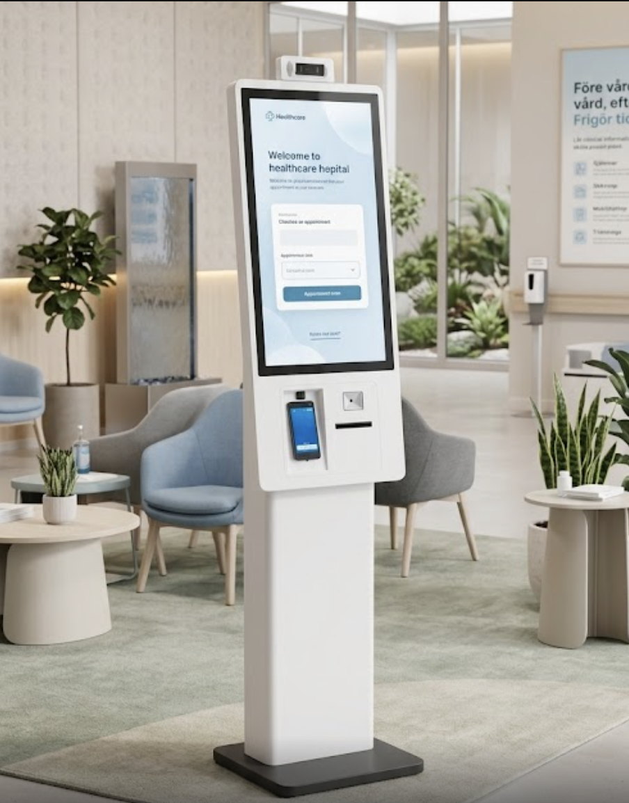 Premium all-in-one kiosk